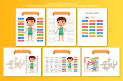 My Body Parts BUNDLE Kids Flashcards Game Product Image 2