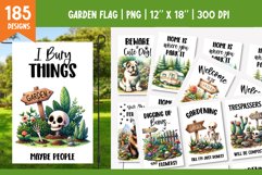 Funny Sarcastic Garden Flag Sublimation Design Mega Bundle Product Image 1