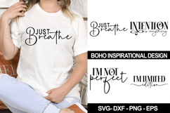 Boho Inspirational Svg - Boho Inspirational Design Product Image 1