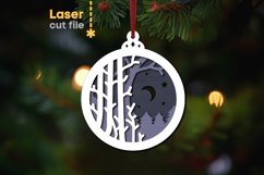 Christmas Tree Toy SVG laser cut file for Glowforge Product Image 1