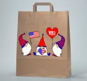Patriotic gnomes 4th of July Gnome svg, Independence day USA Product Image 2