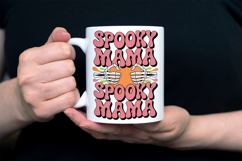 Spooky Mama Funny Repeat Halloween Hands Product Image 2
