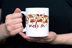 Feast Mode On Thanksgiving Arch Fall Leaves Product Image 3