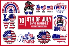 4th of July SVG Bundle Product Image 1