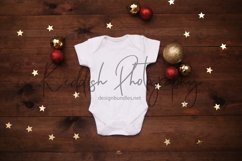 White Baby babysuit mockup JPG 300 dpi, kids mockup Product Image 1