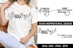 Boho Inspirational Svg - Boho Inspirational Design Product Image 1