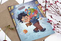 Merry Christmas Card. Printable cards Product Image 2