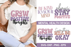 Mental Health Design - Mental Health Svg Design Product Image 1
