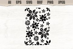Stencil Flowers SVG Product Image 1