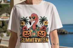 Flamingo Summerween Halloween Summer Jack-O-Lantern Product Image 3