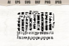 Stencil Music SVG Product Image 1