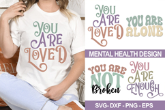 Mental Health Design - Mental Health Svg Design Product Image 1