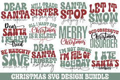 Christmas Svg Bundle - Retro Christmas Svg Design Bundle Product Image 1