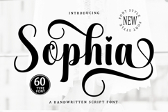 Sophia - Family Font In 60 Type Product Image 1