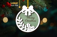 Christmas Tree Toy SVG laser cut file for Glowforge Product Image 1