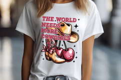 The World Needs More Cowgirls Cherries Product Image 2