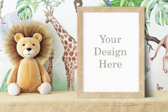 Frame Mockup Kids, Kids room mockup, Interior mockup Product Image 1