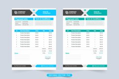 Purchase invoice and voucher vector Product Image 1
