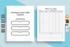 Account Ledger Notebook KDP Interior Product Image 1