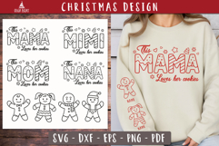Christmas Cookies Family Personalized Mama Nana Mom SVG Product Image 1
