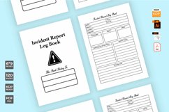 Incident Report Journal KDP Interior Product Image 1