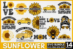 Sunflower SVG Bundle Product Image 1