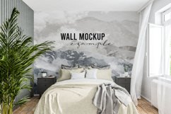 Wall mockup - Interior mockup - Wallpaper mockup Product Image 1