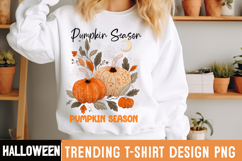 Pumpkin Season Sublimation Design,Pumpkin Season PNG Product Image 2