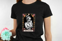The Cat Mom Funny Tarot Card Magic Skeleton Product Image 2