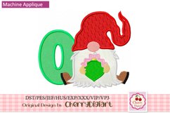 Gnome ornament Numbers machine embroidery bundle 2210Z Product Image 2