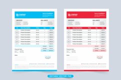 Minimal payment invoice receipt vector Product Image 1
