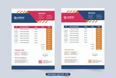 Business invoice decoration vector Product Image 1