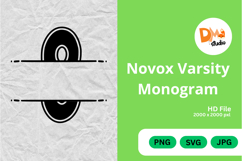 Novox Varsity Monogram Product Image 1