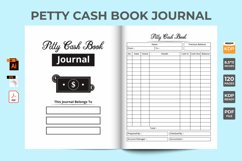 Petty Cash Book KDP Interior Journal Product Image 1