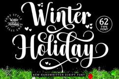 Winter Holiday - Family Font In 62 Type Product Image 1