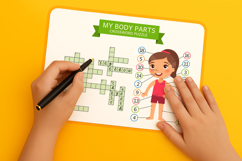 My Body Parts BUNDLE Kids Flashcards Game Product Image 9