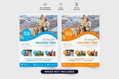 Tour and travel business promotion flyer Product Image 1