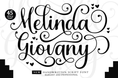 Melinda Giovany - Family Font In 45 Type Product Image 1