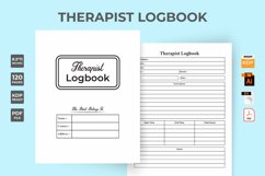Therapist Planner KDP Interior Vector Product Image 1