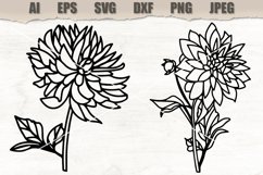 Clipart Flowers SVG Product Image 1