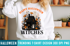 Happy Halloween witches Sublimation Design,Halloween png Product Image 2