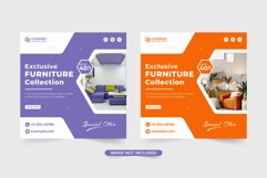 Furniture business promotion template Product Image 1