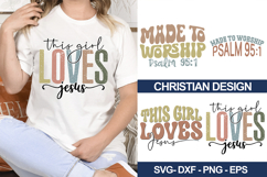Christian Design - Bible Svg Design - Jesus And Faith Svg Product Image 1