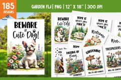 Funny Sarcastic Garden Flag Sublimation Design Mega Bundle Product Image 19