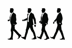 Office employee and businessman vector Product Image 1