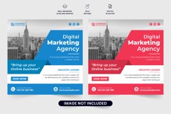 Marketing company promotional web banner Product Image 1