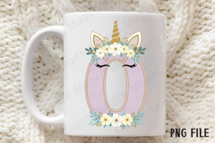 Birthday Girl Unicorn Number Clipart Product Image 3