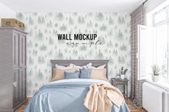 Wall mockup - Interior mockup - Wallpaper mockup Product Image 1