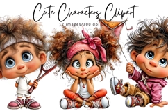 Children Engaging in Various Healthy Graphic Product Image 1