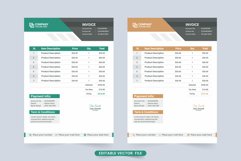 Payment agreement invoice template Product Image 1